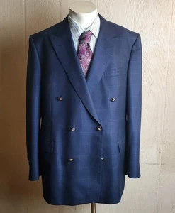 Blazer Harrisons Of Edinburgh X Russell's 44 Cashmere Vicuña Doble Pecho  - Imagen 1 de 19