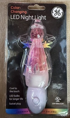 GE Muñeco de Nieve LED Luz Nocturna Cambio de Color NUEVO 2008 Foto 1 de 2