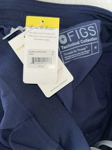 FIGS TECHNICAL COLLECTION Unisex T2001 Medium New W Tags Blue - Picture 1 of 9
