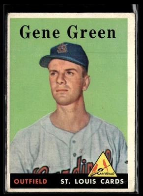 1958 Topps Gene Green #366 - Image 1 of 2