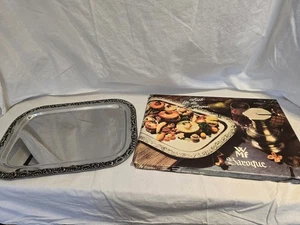 WMF Cromargan Tablett Servierplatte Baroque 7623 608 - Bild 1 von 4