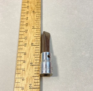 Craftsman 5/16" Socket Flat Slotted Screwdriver 1/4" Drive =V= USA - Bild 1 von 4