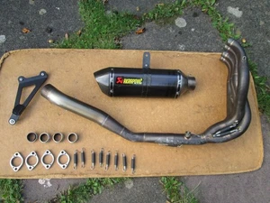 SISTEMA DE ESCAPE COMPLETO DE CARBONO CÓNICO KAWASAKI ZX6R 636 09-20 AKRAPOVIC RACING LINE - Imagen 1 de 13