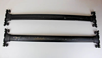 Barras transversales portaequipajes techo Toyota Rav4 06-12 OEM con hardware 2 piezas ♻️ Foto 1 de 4