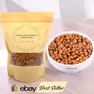 Núcleos de albaricoque orgánico, semillas, sin cáscara pura de Hunza Valley Gilgit Foto 1 de 4