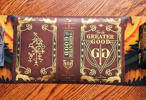 Harry Potter baule magico Silente Grindelwald Il più grande buon libro copertina - Foto 1 di 4