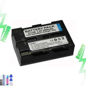 Battery for Pentax D-Li50 K10 K10D K20D Sigma BP-21 SD1 Merrill SD14 1900mah - Picture 1 of 9