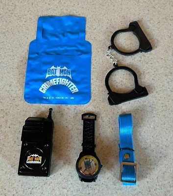 НАБОР BATMAN CRIMEFIGHTER (1988 Gordy Toys) -- отдельный комплект -- винтажный - Изображение 1 из 2