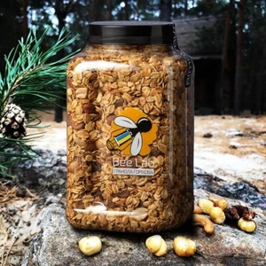 Natural Healthy Sweet Energy Mix Honey Nut Granola Almonds Made Ukraine 1000 ml - Picture 1 of 1