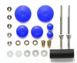 Juego de cabezales estabilizadores de diámetro grande Tamiya 95429 mini 4x4 piezas 11 mm/15 mm (azul) - Imagen 1 de 1