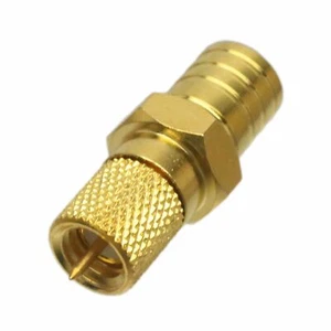 Microdot 10-32 coax to SMB Adapter for Vibration Sound Transducer Accelerometer - Picture 1 of 4