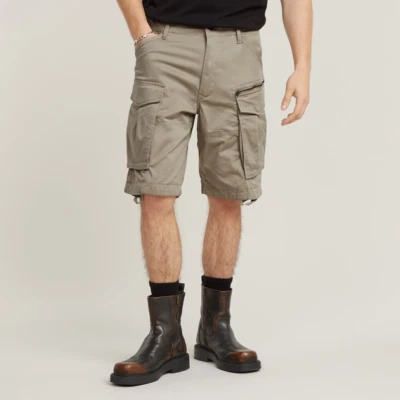Shorts cargo G-Star 'ROVIC ZIP RELAXED 1/2' Dune Premium sarja tamanho W36 - Imagem 1 de 3
