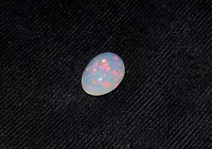 7 ct Naturel Ethiopian Welo Fire Opal Cabochon Loose Gemstone 15.7x11.8x7.6 mm - Picture 1 of 6
