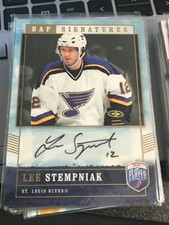  2006-07 Be A Player Signatures #LS Lee Stempniak auto! KC32