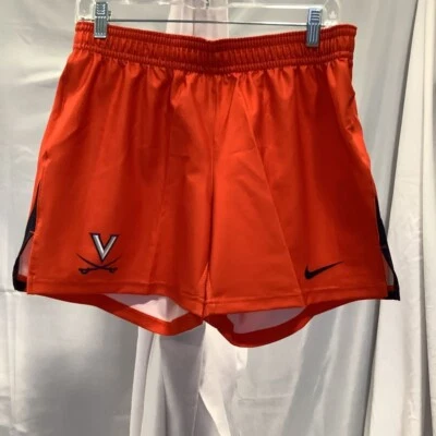 Virginia Cavaliers Nike женщин лакросс шорты оранжевый Dri Fit эластичной M новый - Изображение 1 из 4