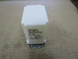 RELÈ RITARDO TEMPORALE POTTER & BRUMFIELD CKF-38-70010 0,1-10 SEC 240Vac 10A con BASE - Foto 1 di 5
