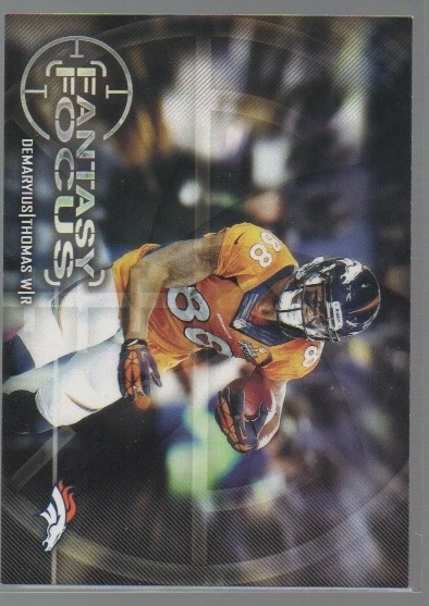 DEMARYIUS THOMAS   2014 TOPPS FANTASY FOCUS CARD #FF-DT - Image 1 of 1