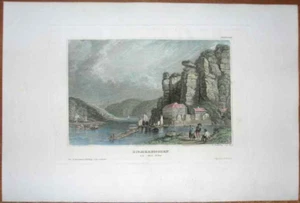 Impresión Meyer 1837 HERRNSKRETSCHEN HRENSKO, REPÚBLICA CHECA, #41 - Imagen 1 de 1
