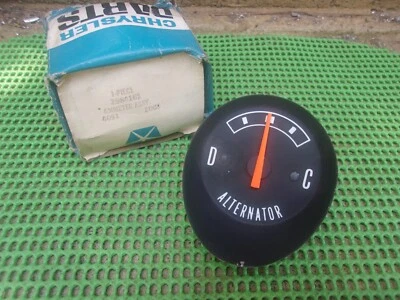 1970 70 Dodge Challenger NOS MoPar Standard Dash AMP GAUGE Ammeter - Image 1 of 2