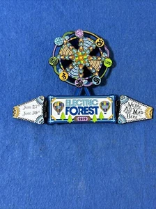 2019 Electric Forest Lim Ed Whitney Eligon PSS Pin 117/125 - Picture 1 of 8