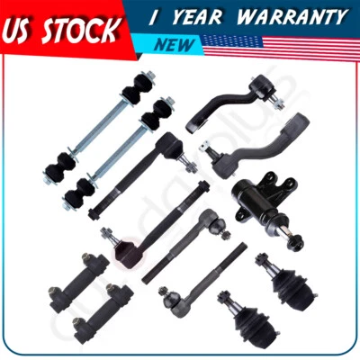 Para Chevrolet K1500 1996-99 13 piezas rótulas barra estabilizadora barra de amarre extremo suspensión Foto 1 de 4
