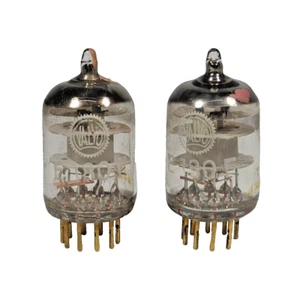 PAR E180F/6688/CV3998 TUBO PENTODO VALVO PASADOR DORADO TESTADO CON ROETEST V10 - Imagen 1 de 7