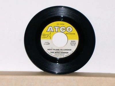 Rose Garden - Next Plane To London / Flower Town - 45 RPM Single Record - 1967 - Image 1 of 2