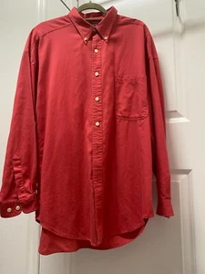 VINTAGE Y2K MENS STRUCTURE SHIRT BUTTON DOWN COLLAR TEXTURED MATERIAL XL - Picture 1 of 6
