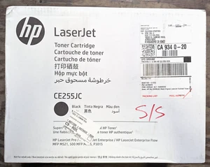✨ Genuine OEM HP 55X CE255JC Black LaserJet Toner Cartridge New ✨ - Photo 1/2