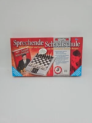 Millennium Sprechende Schachschule - Schachcomputer Schach Vintage TOP - Bild 1 von 2