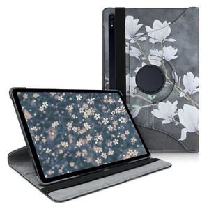 Étui à rabat en simili cuir pour Samsung Galaxy Tab S7 Plus Tab S7 FE - Photo 1/8