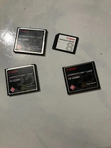 CANON COMPACT FLASH MEMORY CARD FC-32MH COMPACTFLASH MULTIMEDIA MMC-8M SD 32MB 8 - Picture 1 of 2