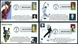 USA, SCOTT # 4698-4701, SET OF 4 GLEN FDC COVERS INNOVATIVE CHOREOGRAPHERS 2012 - Picture 1 of 5