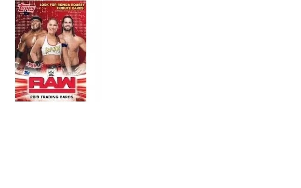 2019 Topps WWE Raw singles - Image 1 of 1