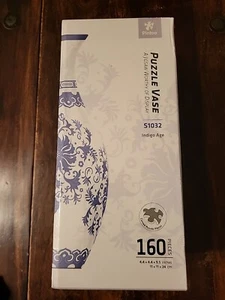 Pintoo 3D Vase Shaped Puzzle "Indigo Age" S1032 Curved Plastic 160 Pieces SEALED - Picture 1 of 6