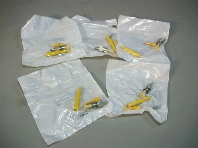 Lot of 10 Methode G3-701-1 Single Mode Simplex ST Fiber Optic Connector - Image 1 of 4