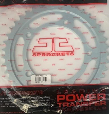 JTR1792.43 JT CORONA PASSO 525 43 denti per TRIUMPH SPEEDMASTER 800 2003 2004 Foto 1 de 2