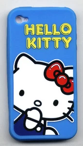 Coque iPhone 4 - Coque en silicone souple Hello Kitty - Photo 1 sur 4