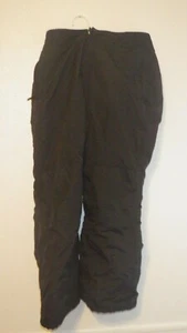 Mens Slalom Ski/Snowboard Pants Black Sz L, - Picture 1 of 9