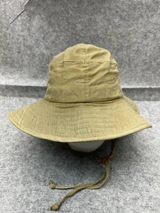 Columbia Sun Bucket Hat Adult Extra Large Brown Beige Cotton Beach Camp Made USA - Picture 1 of 12