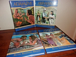 4 Incredible HC Books ~ FAMILY BIBLE STORY by Ruth R. Brand, Excellent Must See! - Picture 1 of 15