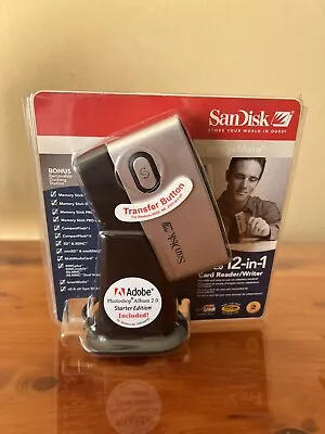 SanDisk ImageMate ~ USB 2.0 12 in 1 Card Reader/Writer SDDR-89 Good Condition - Image 1 of 2