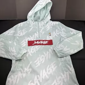 Prime Threads 'SAVAGE' 1/4-zip Windbreaker/Jacket - Adult size XLarge - Picture 1 of 9