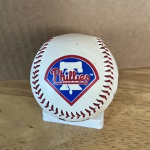 1994 Burger King Phillies Baseball Lenny Dykstra & Dave Hollins Fotoball Ball - Picture 1 of 4