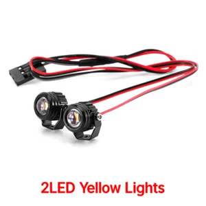 INJORA Round LED Lights for 1/18 1/24 RC Crawlers - Picture 1 of 71