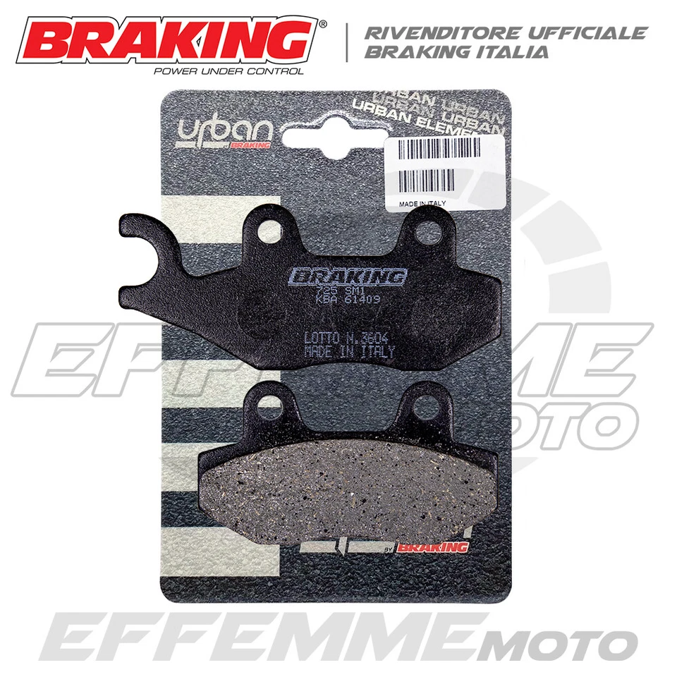 Pastiglie KAWASAKI Z 400 Abs 2019 2020 2021 2022 2023 2024 (Posteriori BRAKING) - Immagine 1 di 1