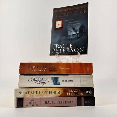 Tracie Peterson Books Paperbacks Christian Historical Romance Misc. Lot of 5 Foto 1 de 4