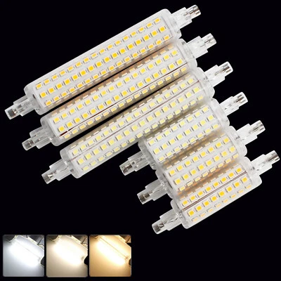 R7S LED 78mm 118mm 128LEDs Flood Light Bulb 2835 SMD 60W 120W Equivalent Lamp RC - Image 1 of 4