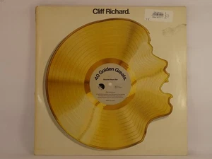 CLIFF RICHARD 40 GOLDEN GREATS (2 DISCS) (338) 20+ Track LP plus Picture Sleeve - Picture 1 of 7