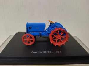 AUSTIN BO28 1926 BLUE TRACTOR/FARMER 1:43 UH HACHETTE - Imagen 1 de 3
